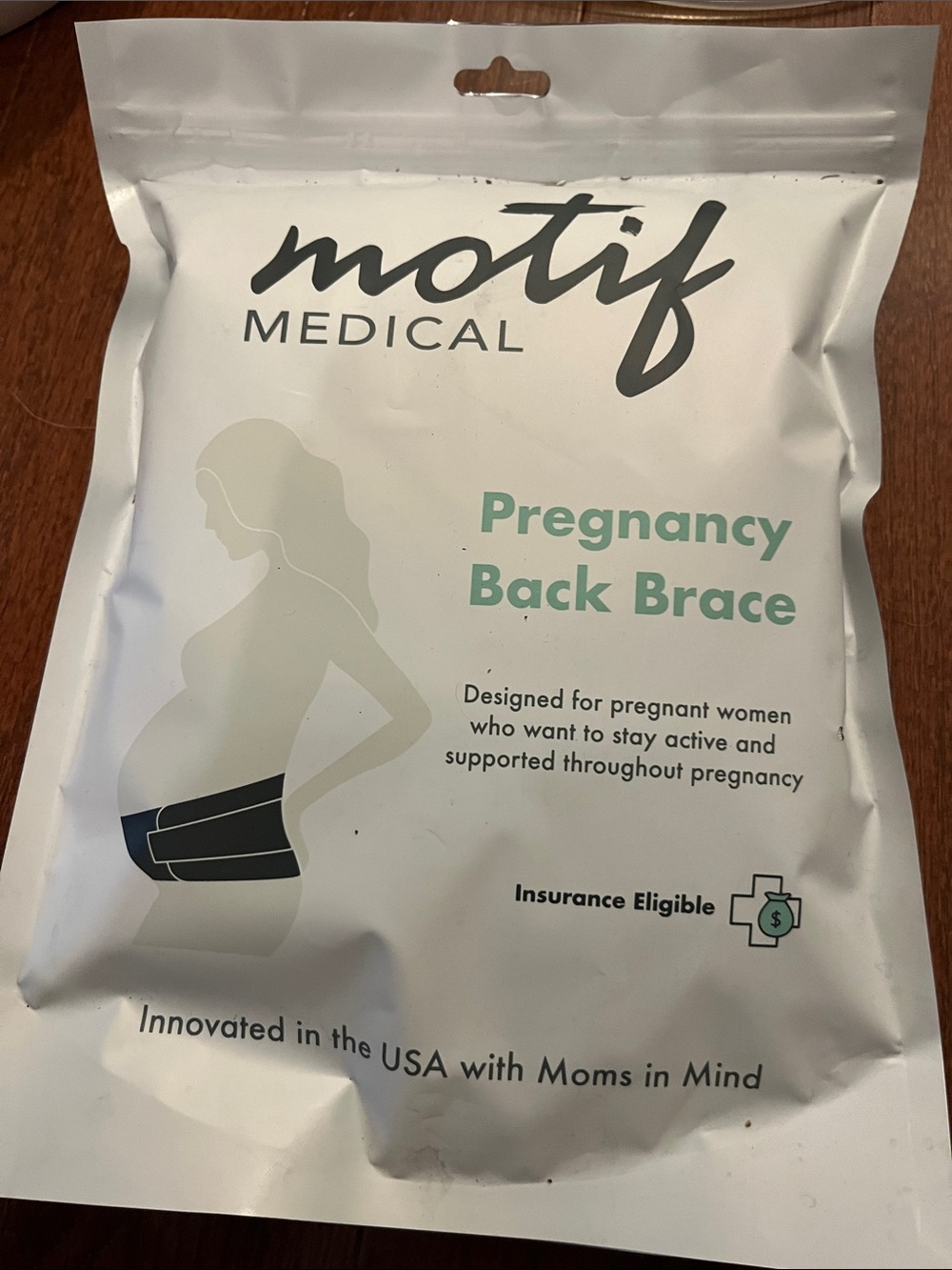 Motif Medical Pregnancy Back Brace